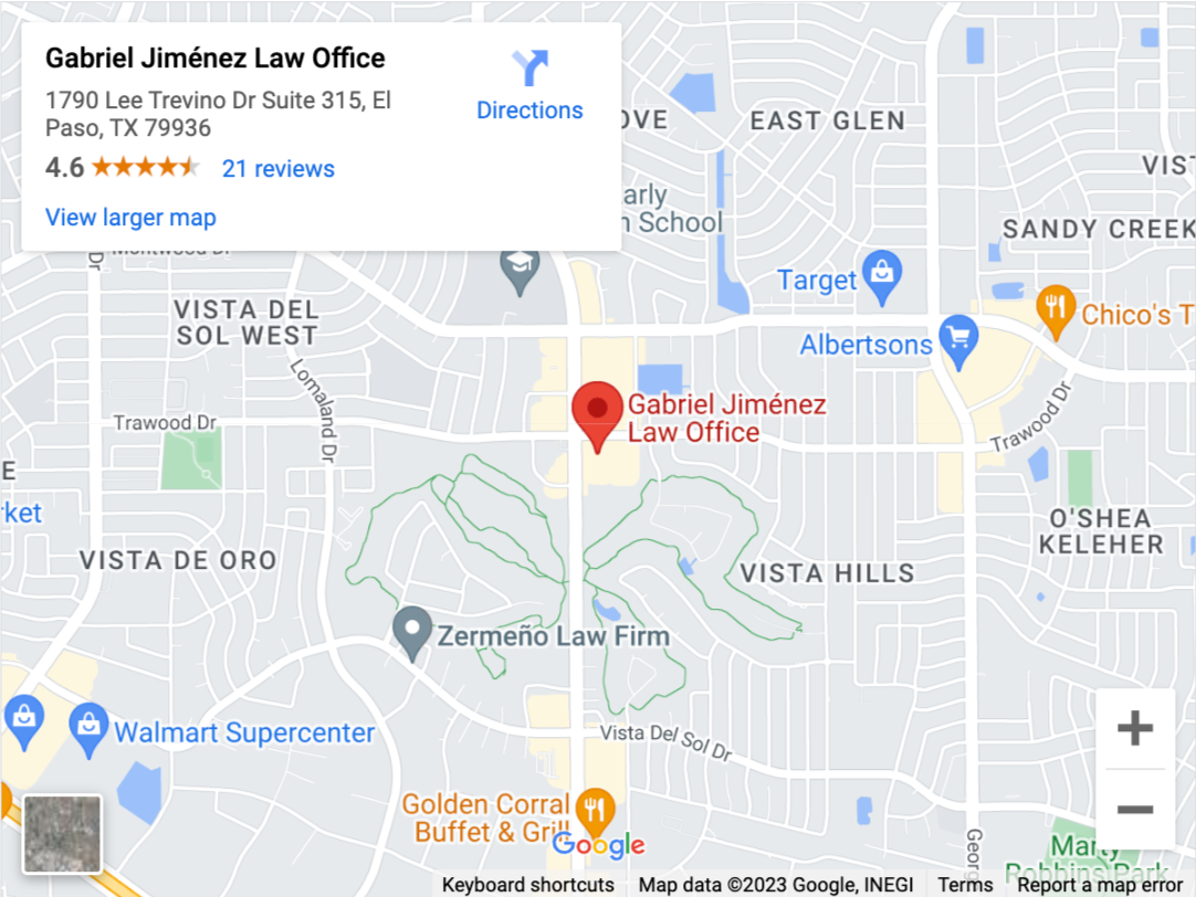 Gabriel Law office city map